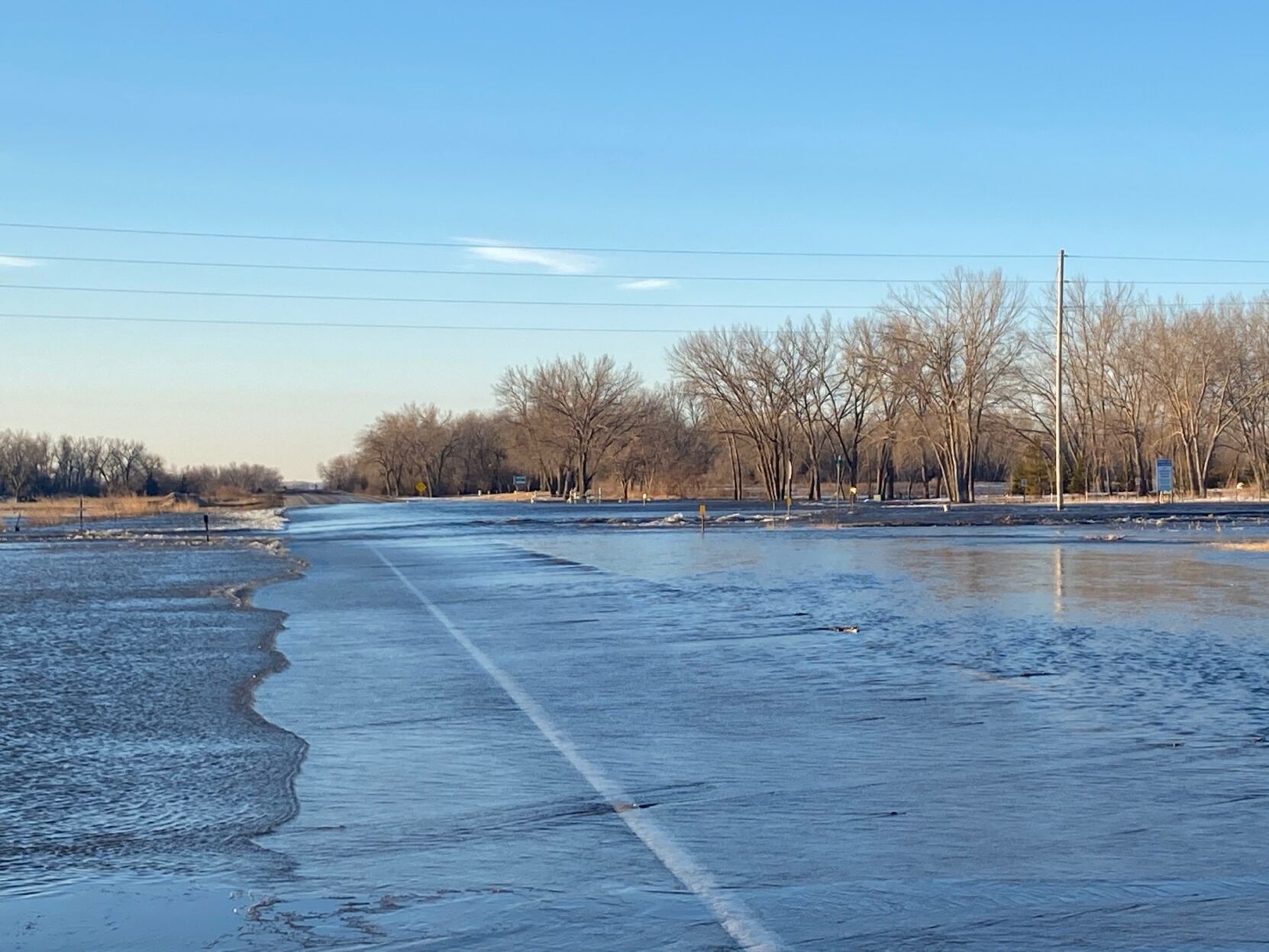 Highway 15 flooding